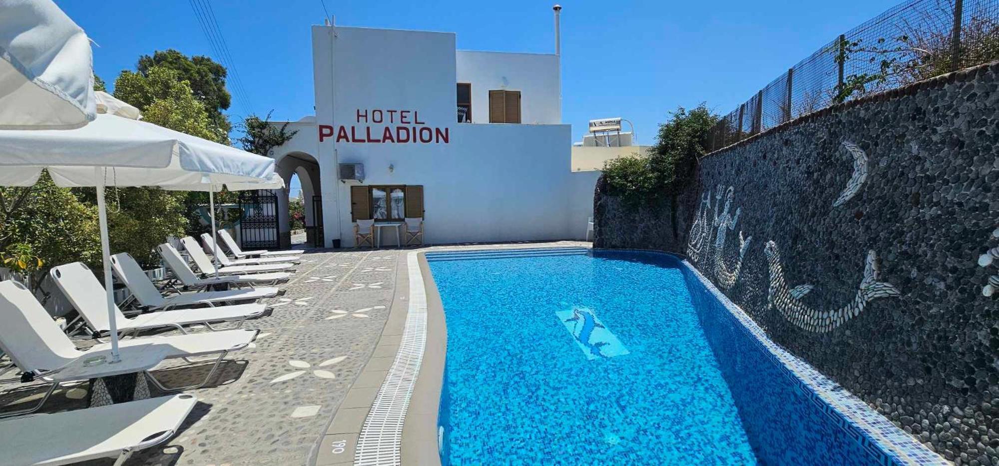 Hotel Palladion Karterados  Extérieur photo